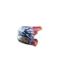 Troy Lee Designs SE5 ECE Composite Helmet - Overspray violet-white-red