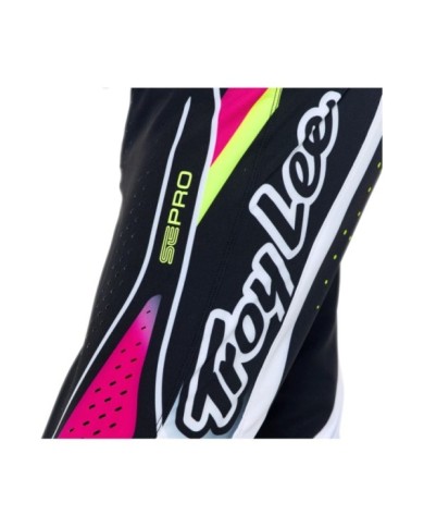 Troy Lee Designs SE PRO Pant - Salvo black-white-violet