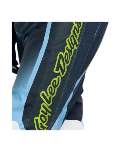 Troy Lee Designs GP PRO Pant - Framework white-gray-blue
