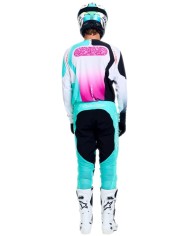 Troy Lee Designs SE PRO Jersey - Sever white-turquoise-violet
