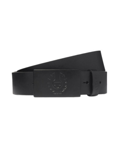 Belstaff Ceinture en cuir Phoenix noir