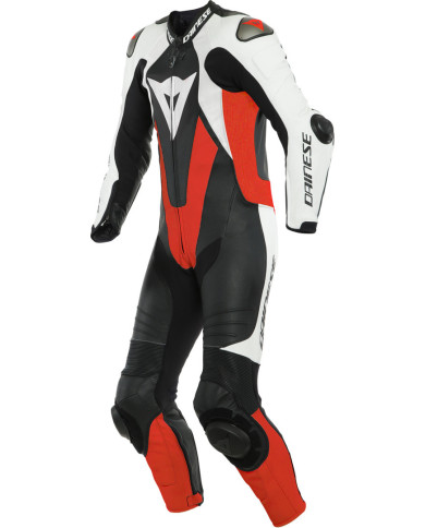 Dainese Lederkombi perf. 1-tlg. LAGUNA SECA 5 schwarz-weiss-rot