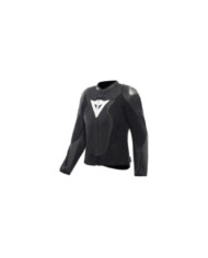 Dainese Avro 6 Leather Veste Femme noir-blanc