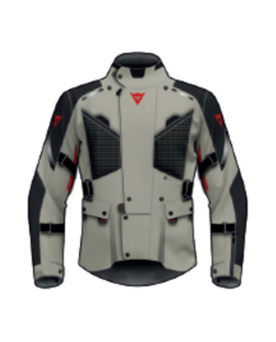 Dainese Super Expedition Gore-Tex Veste tidal-mousse-rouge