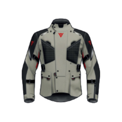Dainese Super Expedition Gore-Tex Veste tidal-mousse-rouge