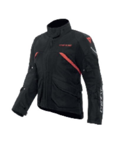 Dainese D-Dry Jacke Damen Tempest 4 schwarz-rot