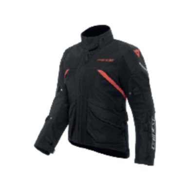 Dainese D-Dry Jacke Damen Tempest 4 schwarz-rot