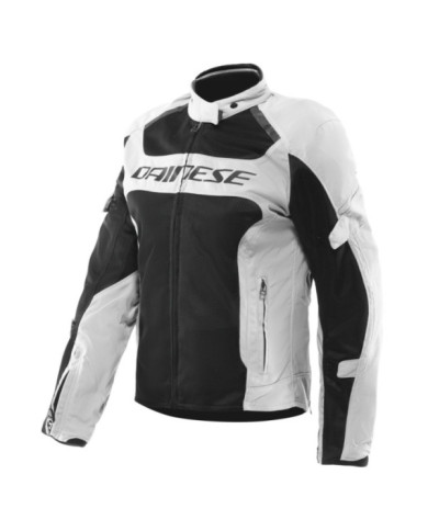 Dainese Veste femme Air Frame 3 Tex gris-noir