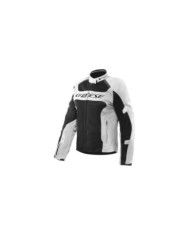Dainese Damen Jacke Air Frame 3 Tex hellgrau-schwarz