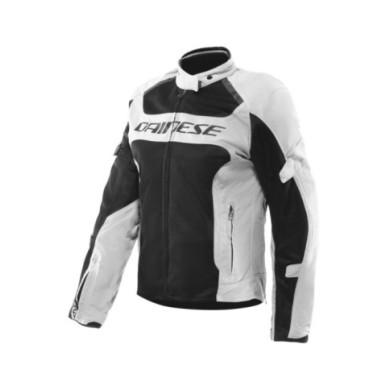 Dainese Damen Jacke Air Frame 3 Tex hellgrau-schwarz