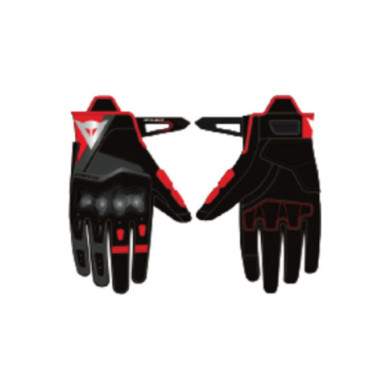 Dainese Handschuhe Siroc schwarz-rot