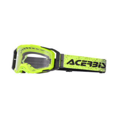 Acerbis Vitrion Goggle Yellow Fluo - Clear