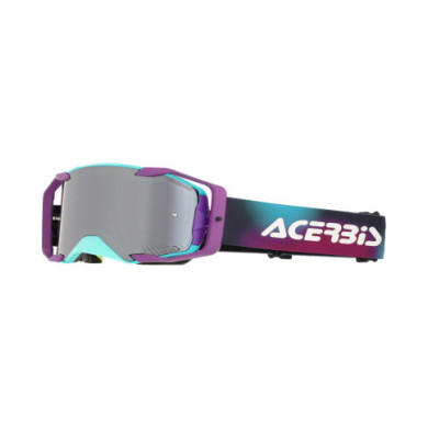 Acerbis Vortex Goggle Turquoise - Mirror Dark