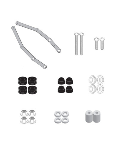 GIVI Kit de montage pour pare-brise 9267DT