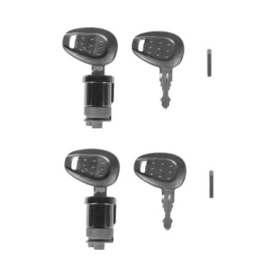 GIVI Kit de serrure pour EASY12R et EASY12L