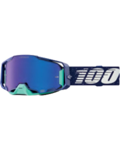 100percent 100% Armega Goggle Noche - HiPER Blue Mirror Lens