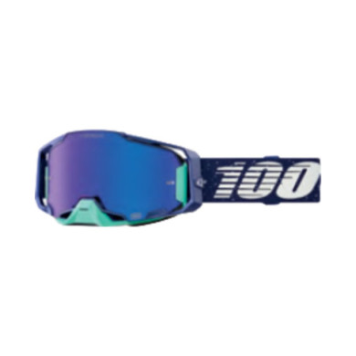 100percent 100% Armega Goggle Noche - HiPER Blue Mirror Lens