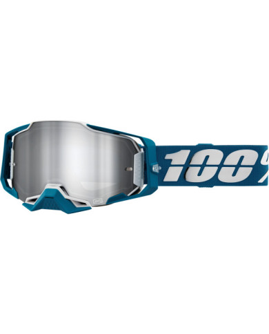 100percent 100% Armega Goggle Albar - Mirror Silver