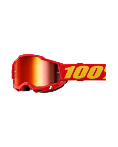 100percent 100% Accuri 2 Junior Goggle Red - Red Mirror Lens
