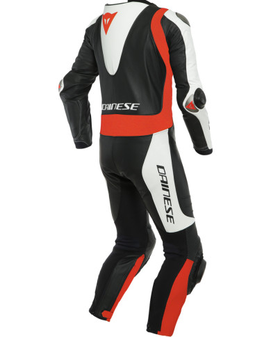 Dainese Lederkombi perf. 1-tlg. LAGUNA SECA 5 schwarz-weiss-rot