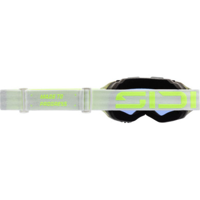 SIDI MX Brille Fulmen Mirror weiss-fluo gelb-gold