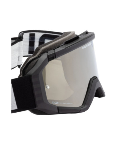 SIDI Lunettes MX Fulmen Mirror noir-blanc