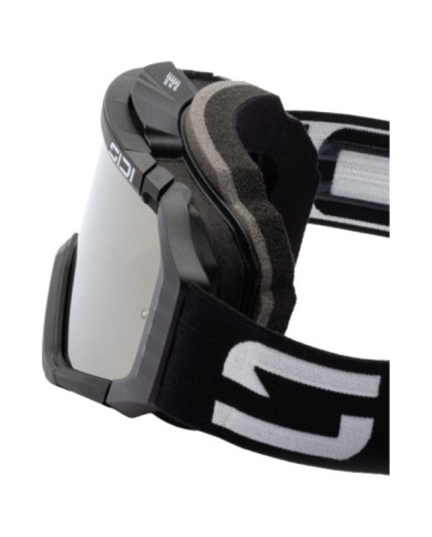 SIDI MX Brille Fulmen Mirror schwarz-weiss