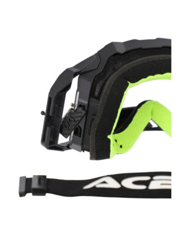 Acerbis Vulcan Goggle Black - Clear