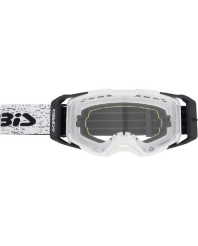 Acerbis Vitrion Goggle White - Clear