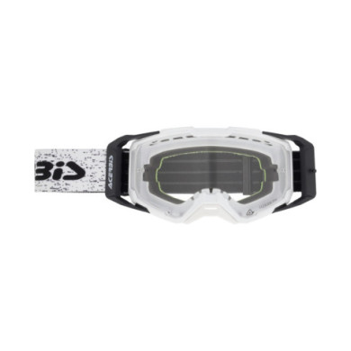 Acerbis Vitrion Goggle White - Clear