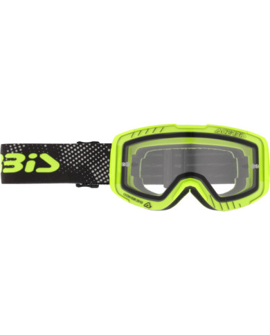 Acerbis Vanguard KID Goggle Yellow Fluo - Clear