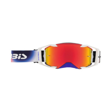 Acerbis Vortex Goggle Blue Red - Mirror Red