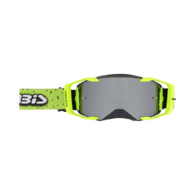 Acerbis Vortex Goggle Black Fluo Yellow - Mirror Dark