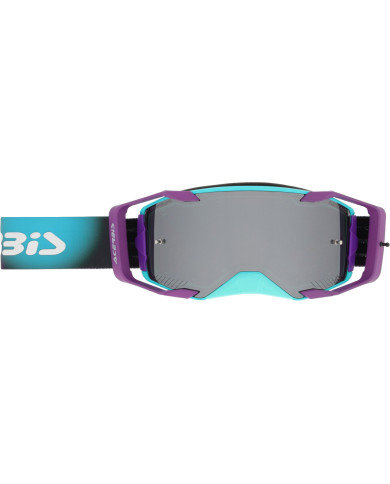 Acerbis Vortex Goggle Turquoise - Mirror Dark