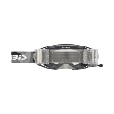 Acerbis Vortex Goggle + Roll Off Camou - Clear