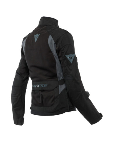 Dainese Femmes Veste Desert Tex noir-gris
