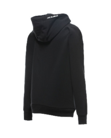 Dainese Damen Hoodie Racing schwarz-weiss