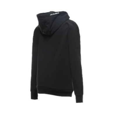 Dainese Damen Hoodie Racing schwarz-weiss