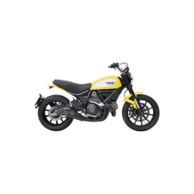 ZARD Schwarzer Edelstahl E4 homologierter Slip-On