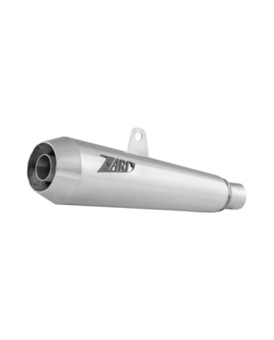 ZARD Polierter Edelstahl E5 homologierter Slip-On