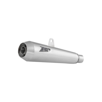 ZARD Polierter Edelstahl E5 homologierter Slip-On
