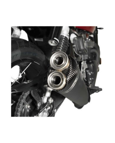ZARD Kit complet en acier inoxydable noir E5+ et embouts en carbo