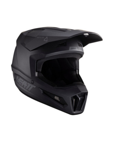 Leatt Helmet Moto 2.5 V24 Stealth L schwarz-grau