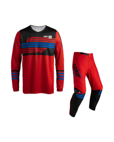 Leatt Ride Kit 3.5 Mini JR V27 stripes red