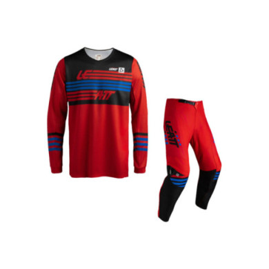 Leatt Ride Kit 3.5 Mini JR V27 stripes red