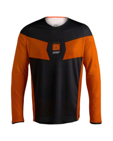 Leatt Jersey Moto 4.5 Lite V27 hatched orange-black