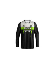 Leatt Jersey Moto 4.5 Lite V27 speed schwarz-weiss-gelb