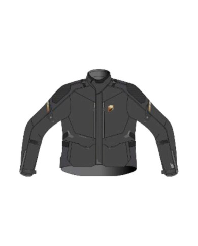 Leatt Adventure Jacket ADV DriTour 7.5 Evo V27 grau-schwarz