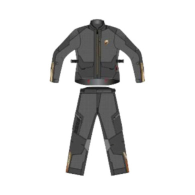 Leatt Adventure Ride Kit ADV FlowTour 3.5 V27 grau-schwarz