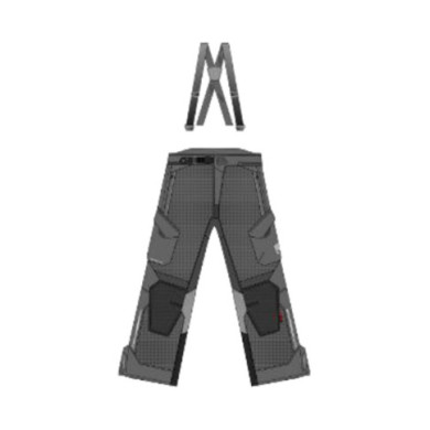 Leatt Adventure Pant ADV FlowTour 7.5 Evo V27 grau-schwarz